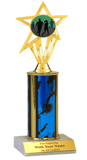 Running Column Insert Trophy