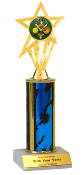 Softball Column Insert Trophy