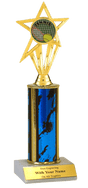 Tennis Column Insert Trophy
