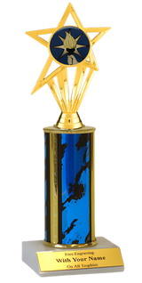 Torch Column Insert Trophy