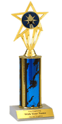 Torch Column Insert Trophy