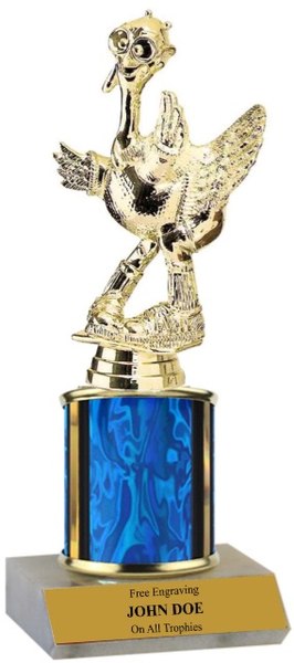 Comic Turkey Column Trophy
