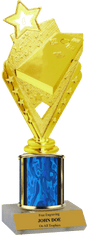 Single Column Cornhole Trophy