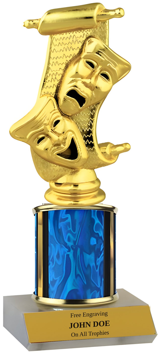 Single Column Drama Trophy