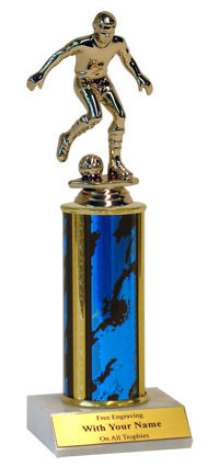Soccer Column Trophy