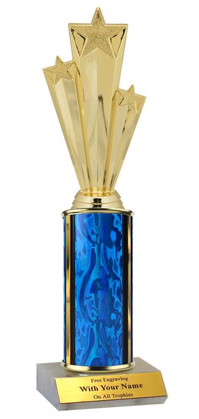 Single Column Star Performer Trophy