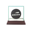 Single Hockey Puck Glass Display Case