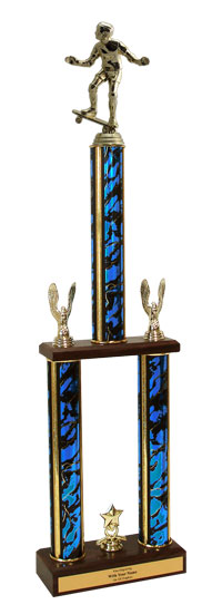 Skateboarding Championship Trophy