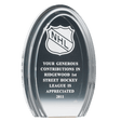 Elongated Oval Acrylic Trophy