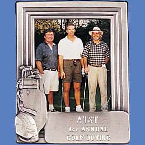 Small Pewter Golf Frame