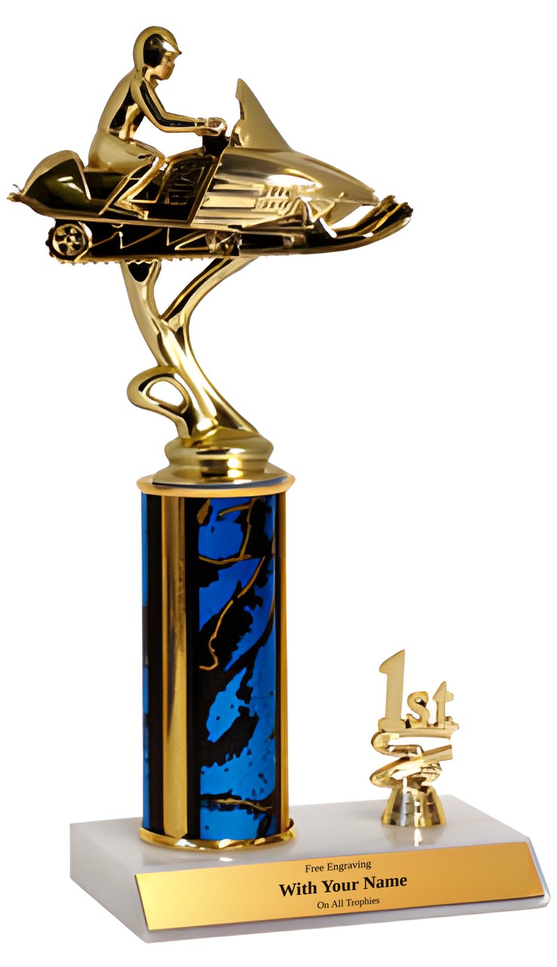 Snowmobile 1st, 2nd and 3rd Place Trophy