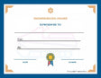Snowmobiling Award Certificate - Free Template