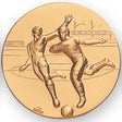 Male Soccer Litho Medal Insert - Style 1