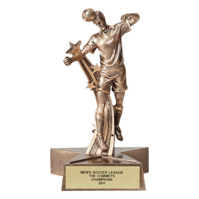 Boys Resin Soccer Trophy