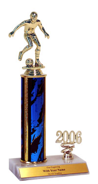 Soccer 2026 Year Trim Trophy
