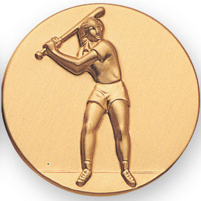 Female Litho Softball Medal Insert