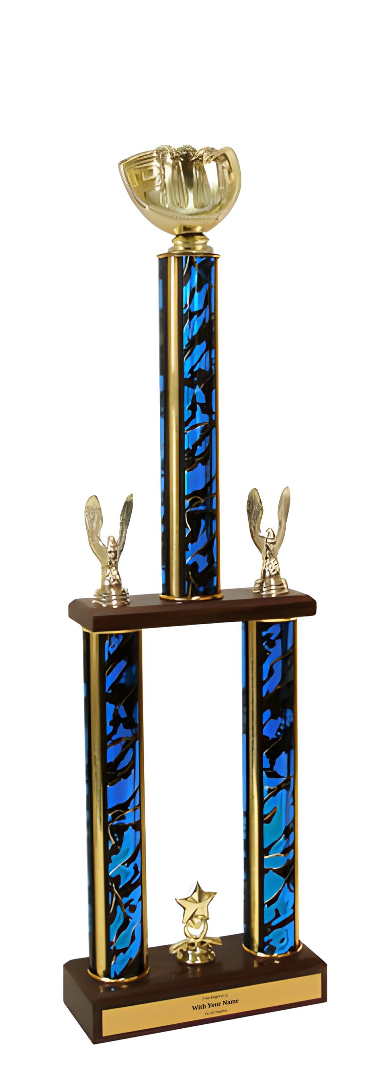 Softball Glove Championship Trophy