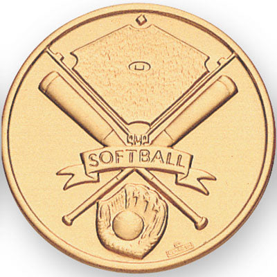 (507391) Litho Softball Medal Insert