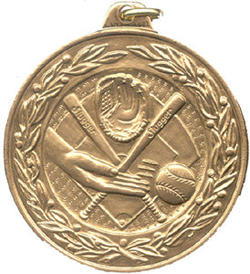 2" Olympic-Style Softball Medal