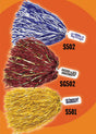 Solid Handle Advertising Poms