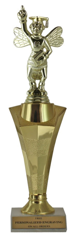 Spelling Star Column Trophy