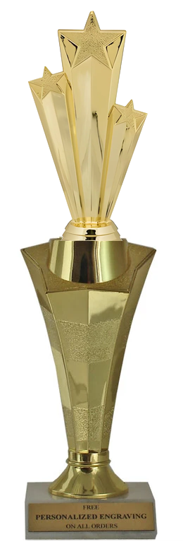 Star Performer Star Column Trophy