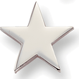 Silver Pin - 3/4 Inch Flat (BR Series)