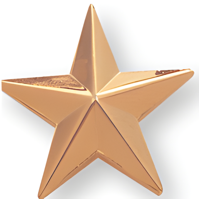 Molded Stars - 1 Inch