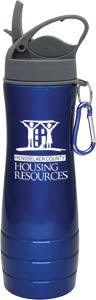 Blue Custom Stainless Steel Water Bottles