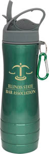 Green Custom Water Bottles (Steel City Maui Collection)