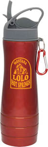 Steel City Maui Collection Water Bottles - Red