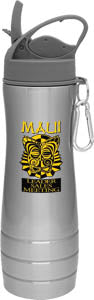 Steel City Maui Collection Water Bottles - Steel Gray