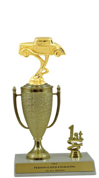 Street Rod 1st, 2nd and 3rd Place Award Cup Trophy