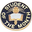 Student Of The Month Pin