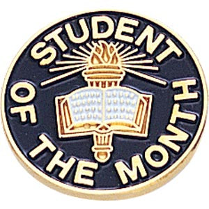 Student Of The Month Pin