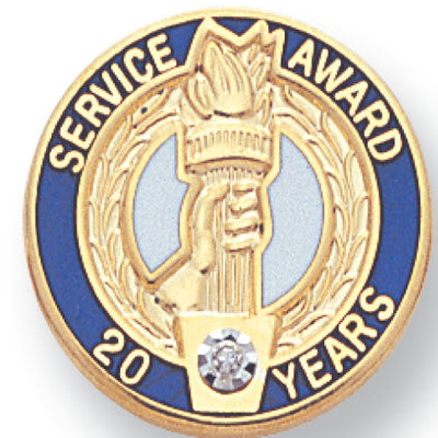 Swarovski Crystal Service Pins