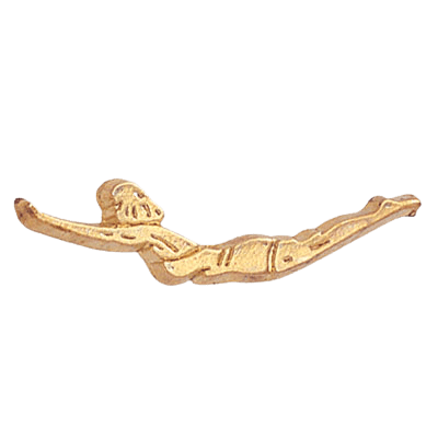 Freestyle Swimmer & Diver Lapel Pin (Female)