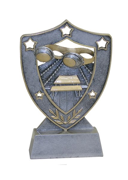 Star Shield Swimming Trophy