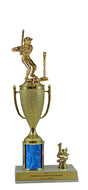 Elite T-Ball 1st, 2nd and 3rd Place Award Cup & Column Trophy