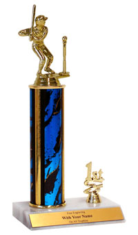 T-Ball 1st, 2nd and 3rd Place Trophy