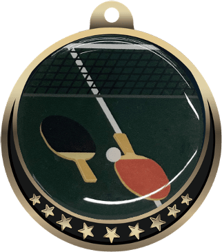Table Tennis Insert Medal