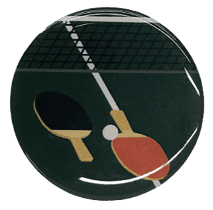 Table Tennis 2" Epoxy Insert