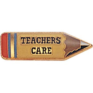 Teachers Care Lapel Pin (BR Series)
