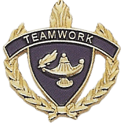 Teamwork Lapel & Letter Pins
