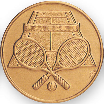 Tennis Court Litho Medal Insert