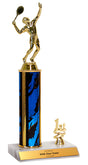 Tennis 1st, 2nd and 3rd Place Trophy