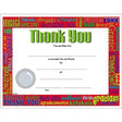 Thank You Certificate