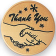 Thank You Medal Insert (Etched)