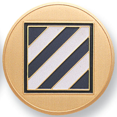 Third Infantry Division Medal Insert (Etched)