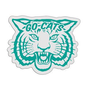 Tiger Mascot Badge